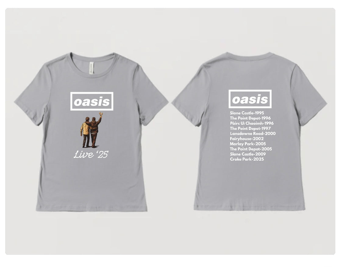 【現地限定】oasis live '25 アイルランド　ダブリン公演　Tシャツ oasis Live '25 London Event T-Shirt Mサイズ - メルカリ