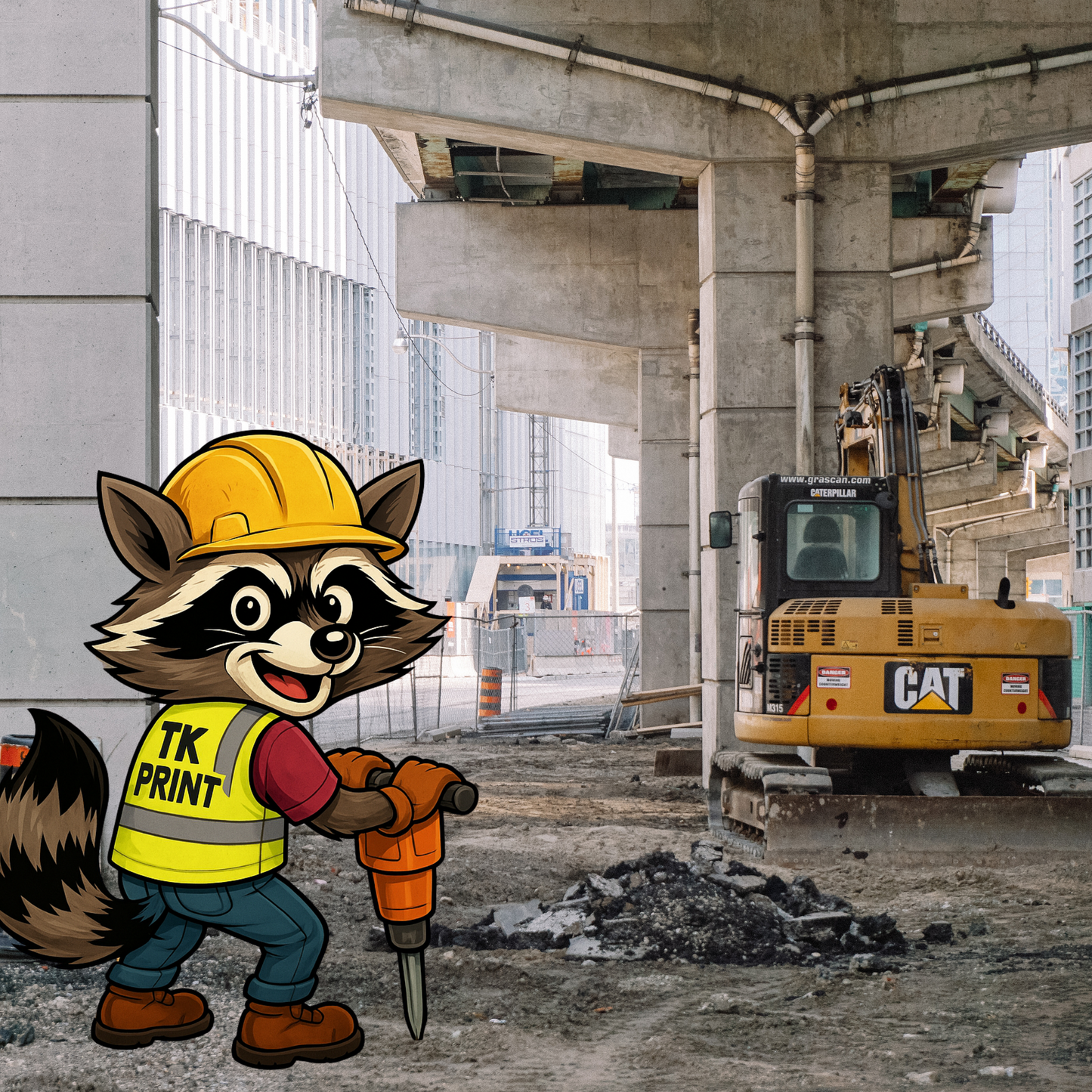 Custom Hi-Vis Safety Vest – Add Your Logo