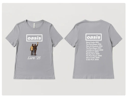 Oasis “Live ’25” Tour Tee – Limited Edition