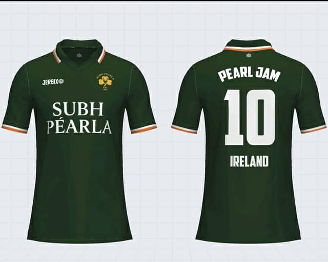 Pearl Jam Ireland Charity Jersey – Limited Edition of 10